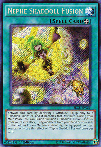 Nephe Shaddoll Fusion [SECE-EN059] Secret Rare | GnG Games