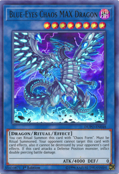 Blue-Eyes Chaos MAX Dragon [DUPO-EN048] Ultra Rare | GnG Games