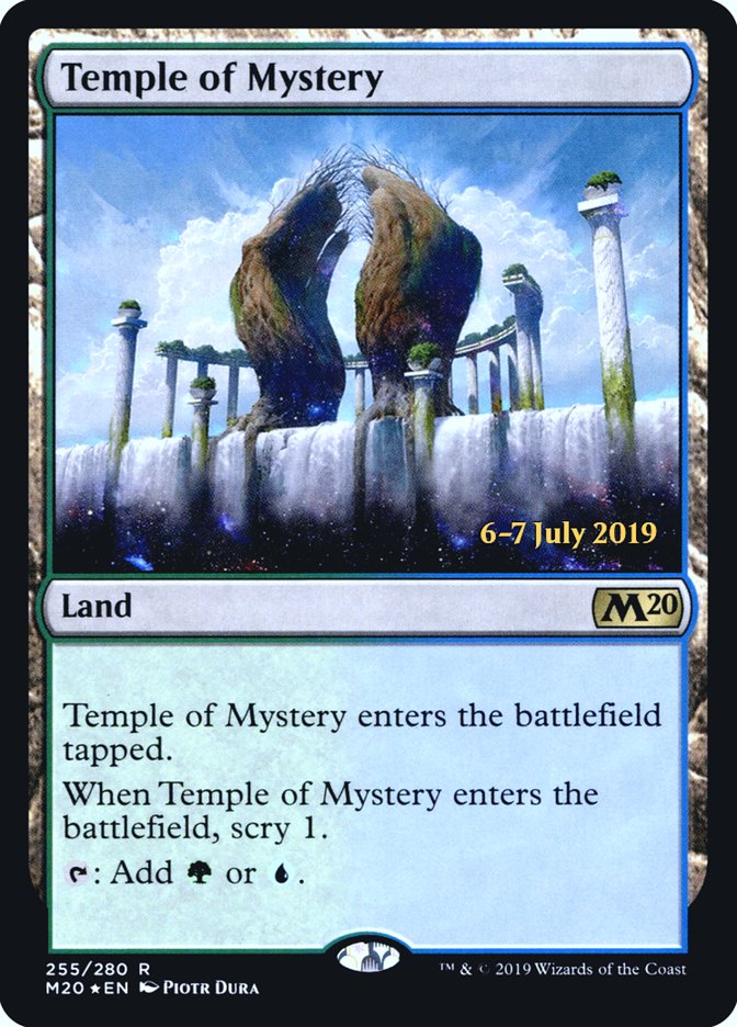 Temple of Mystery  [Core Set 2020 Prerelease Promos] | GnG Games