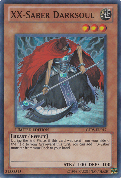 XX-Saber Darksoul [CT08-EN017] Super Rare | GnG Games