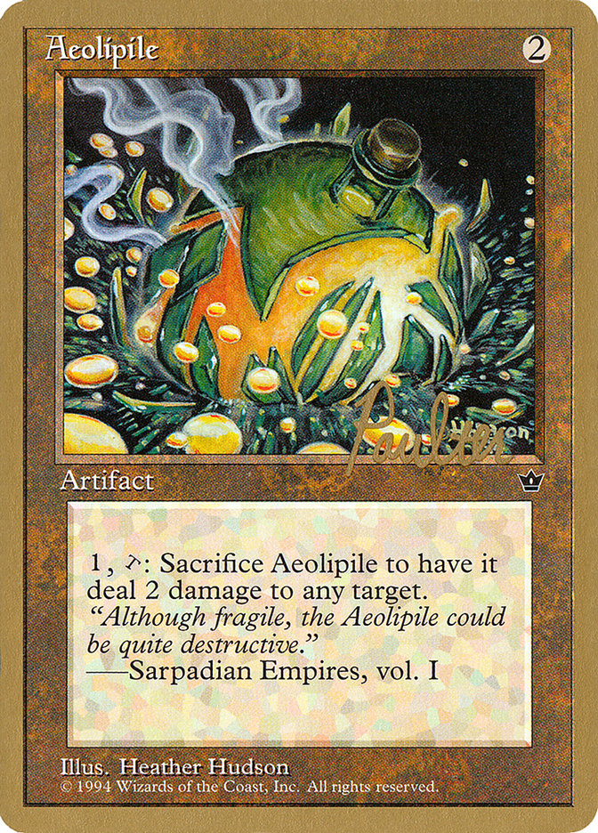 Aeolipile (Preston Poulter) [Pro Tour Collector Set] | GnG Games