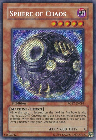 Sphere of Chaos [RGBT-EN093] Secret Rare | GnG Games