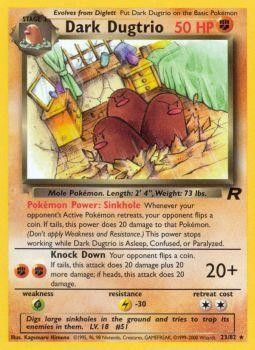 Dark Dugtrio (23/82) [Team Rocket Unlimited] | GnG Games