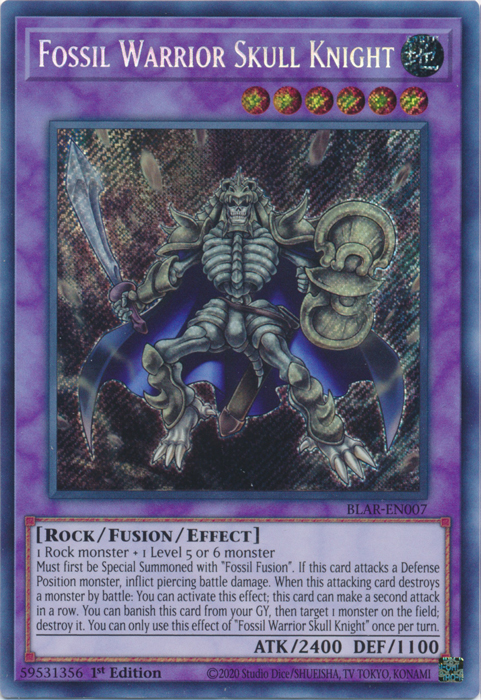 Fossil Warrior Skull Knight [BLAR-EN007] Secret Rare | GnG Games