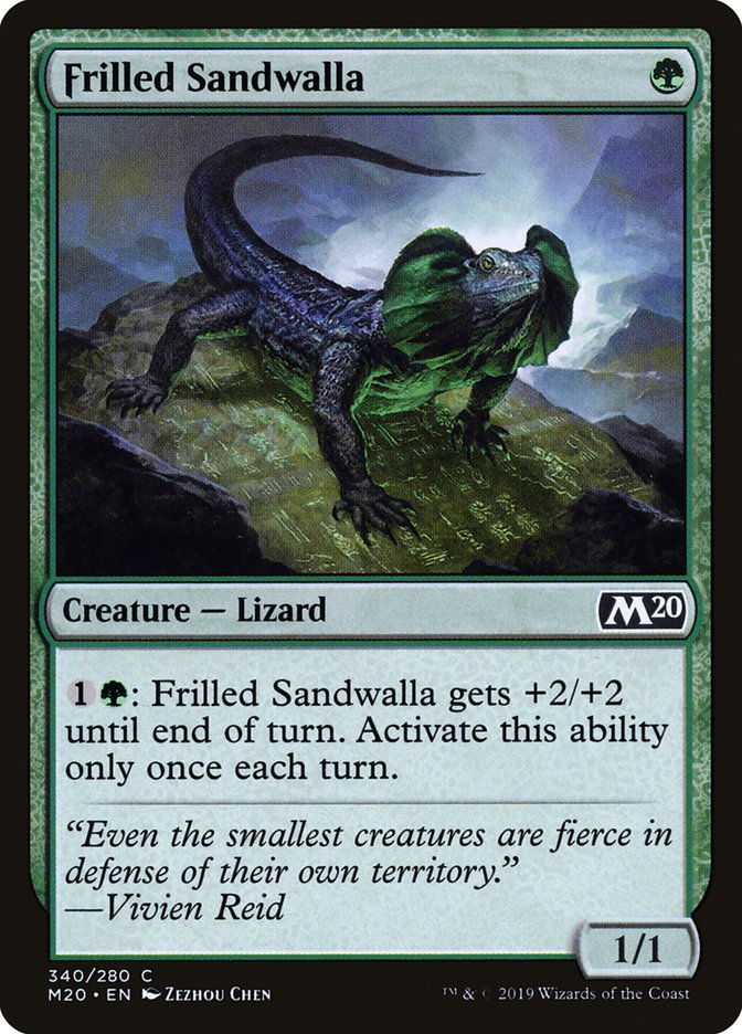 Frilled Sandwalla [Core Set 2020] | GnG Games