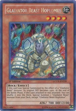 Gladiator Beast Hoplomus [LCGX-EN239] Secret Rare | GnG Games