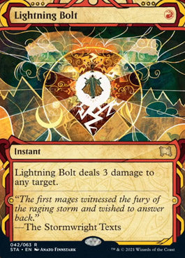 Lightning Bolt (Etched Foil) [Strixhaven Mystical Archive] | GnG Games
