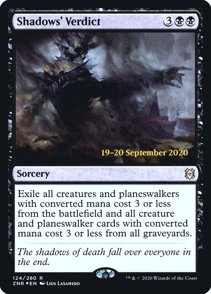 Shadows' Verdict  [Zendikar Rising Prerelease Promos] | GnG Games