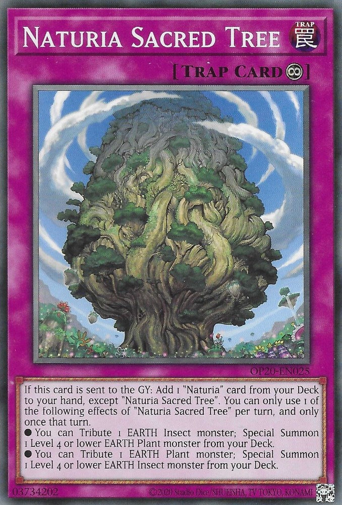 Naturia Sacred Tree [OP20-EN025] Common | GnG Games