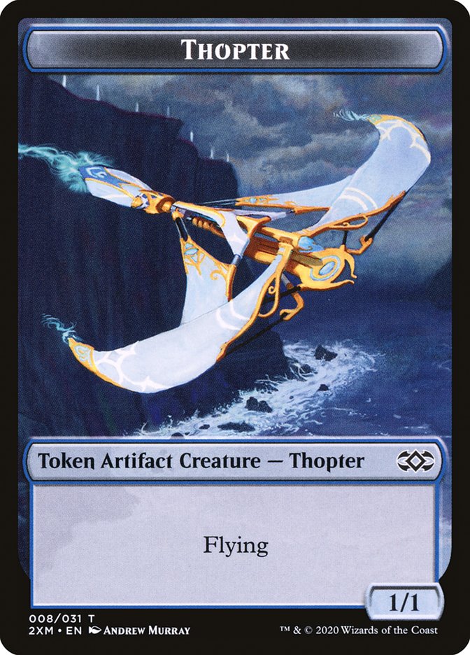 Thopter (008/031) [Double Masters Tokens] | GnG Games