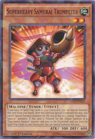 Superheavy Samurai Trumpeter [SP15-EN028] Shatterfoil Rare | GnG Games