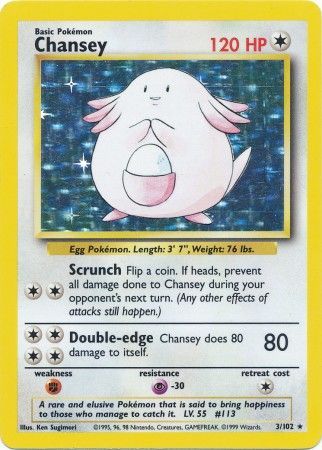 Chansey (3/102) [Base Set Unlimited] | GnG Games