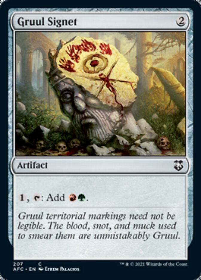 Gruul Signet [Dungeons & Dragons: Adventures in the Forgotten Realms Commander] | GnG Games