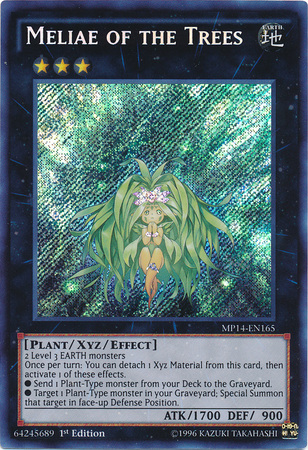 Meliae of the Trees [MP14-EN165] Secret Rare | GnG Games