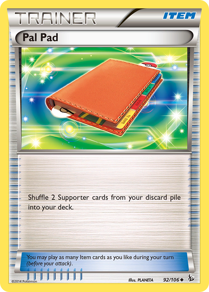 Pal Pad (92/106) [XY: Flashfire] | GnG Games