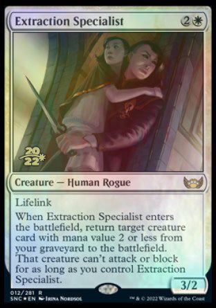 Extraction Specialist [Streets of New Capenna Prerelease Promos] | GnG Games