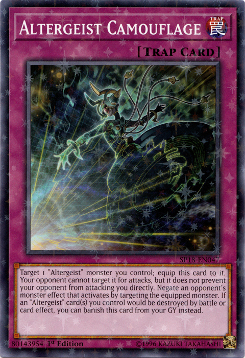 Altergeist Camouflage (Starfoil) [SP18-EN047] Starfoil Rare | GnG Games