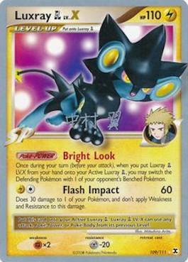 Luxray GL LV.X (109/111) (Crowned Tiger - Tsubasa Nakamura) [World Championships 2009] | GnG Games