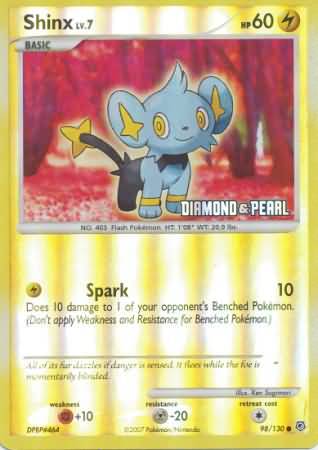 Shinx (98/130) [Burger King Promos: 2008 Collection] | GnG Games