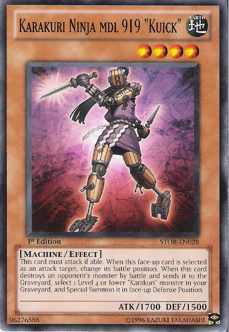 Karakuri Ninja mdl 919 "Kuick" [STOR-EN028] Common | GnG Games