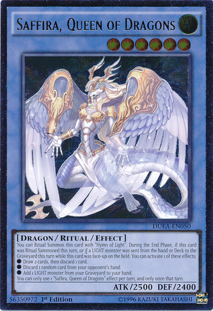 Saffira, Queen of Dragons (UTR) [DUEA-EN050] Ultimate Rare | GnG Games