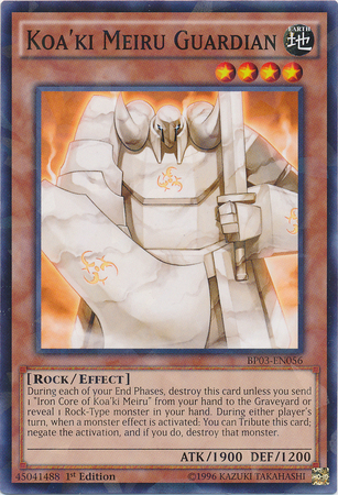 Koa'ki Meiru Guardian (Shatterfoil) [BP03-EN056] Rare | GnG Games