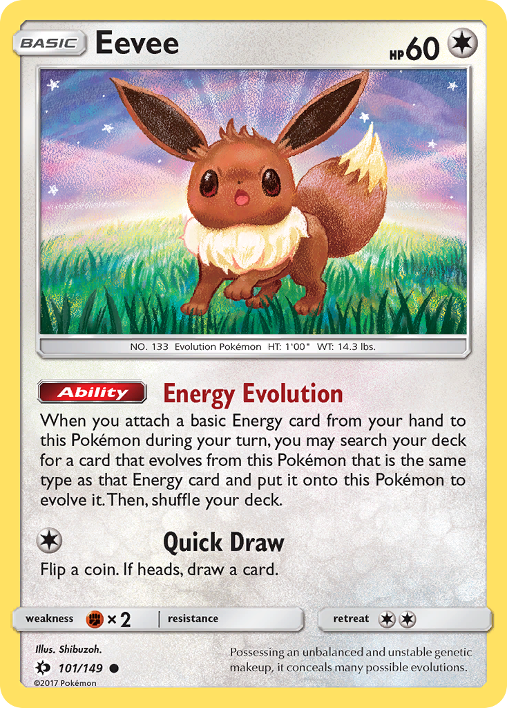 Eevee (101/149) [Sun & Moon: Base Set] | GnG Games