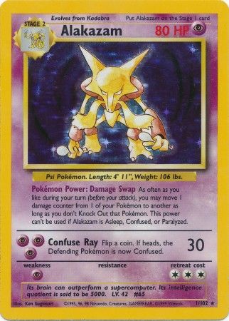 Alakazam (1/102) [Base Set Unlimited] | GnG Games