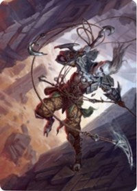 Akiri, Fearless Voyager Art Card [Zendikar Rising Art Series] | GnG Games