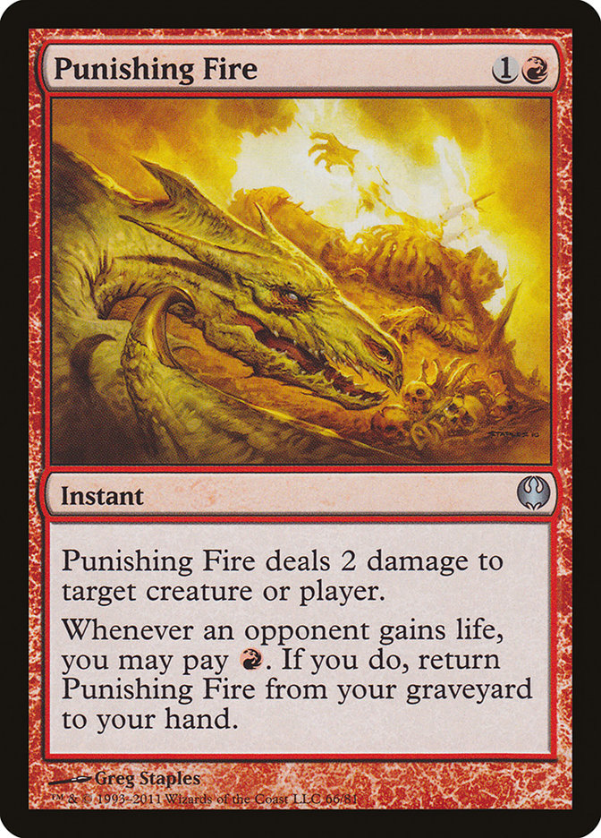 Punishing Fire [Duel Decks: Knights vs. Dragons] | GnG Games