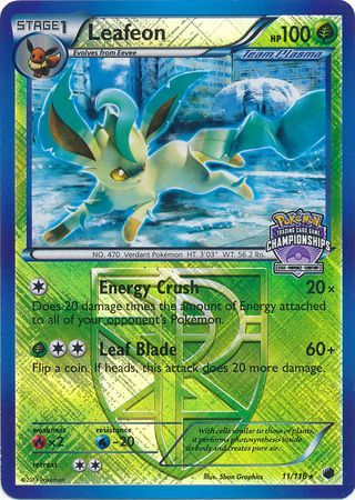 Leafeon (11/116) (States Championship Promo) [Black & White: Plasma Freeze] | GnG Games