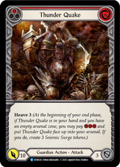 Thunder Quake (Red) [EVR024] (Everfest)  1st Edition Normal | GnG Games