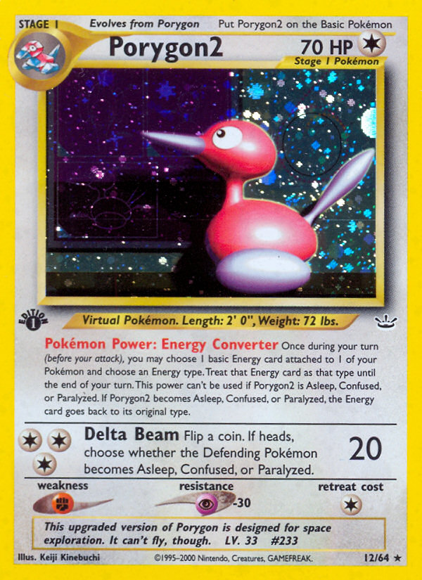 Porygon2 (12/64) [Neo Revelation 1st Edition] | GnG Games