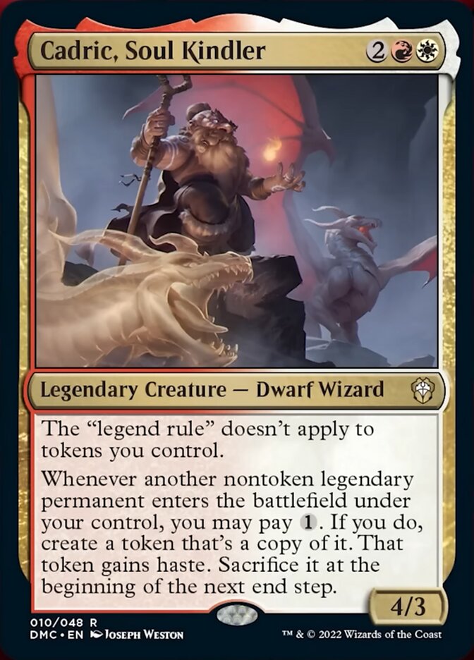 Cadric, Soul Kindler [Dominaria United Commander] | GnG Games