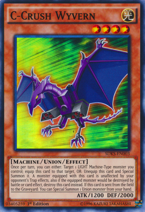 C-Crush Wyvern [SDKS-EN003] Super Rare | GnG Games