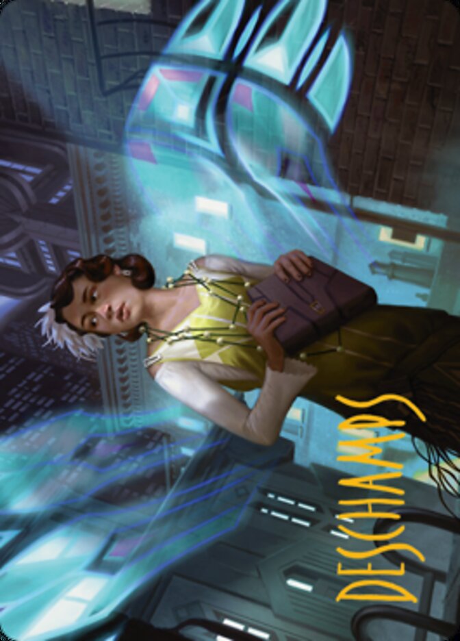 Giada, Font of Hope 1 Art Card (Gold-Stamped Signature) [Streets of New Capenna Art Series] | GnG Games