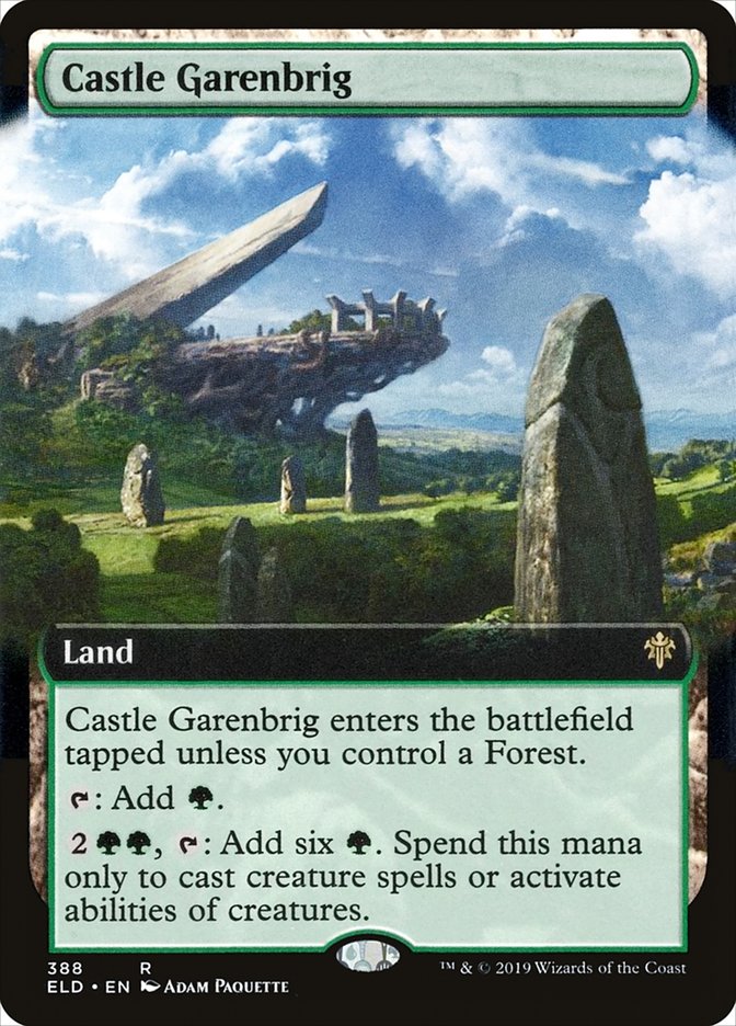 Castle Garenbrig (Extended Art) [Throne of Eldraine] | GnG Games