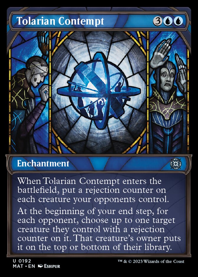 Tolarian Contempt (Showcase Halo Foil) [March of the Machine: The Aftermath] | GnG Games