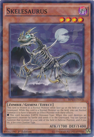 Skelesaurus (Shatterfoil) [BP03-EN108] Rare | GnG Games