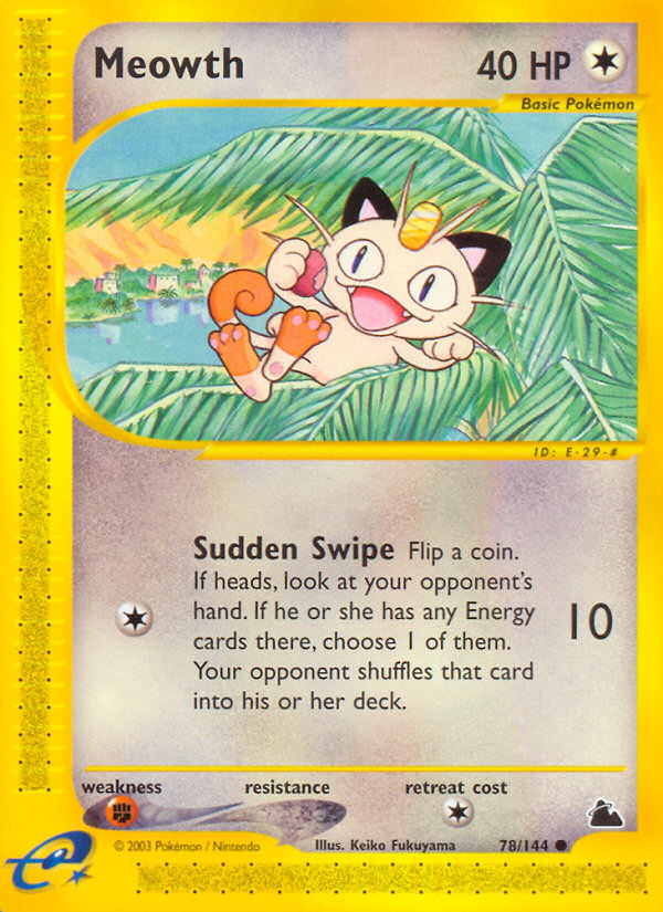 Meowth (78/144) [Skyridge] | GnG Games