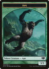 Ape // Zombie (011/036) Double-sided Token [Commander 2014 Tokens] | GnG Games