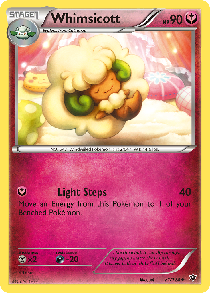 Whimsicott (71/124) [XY: Fates Collide] | GnG Games