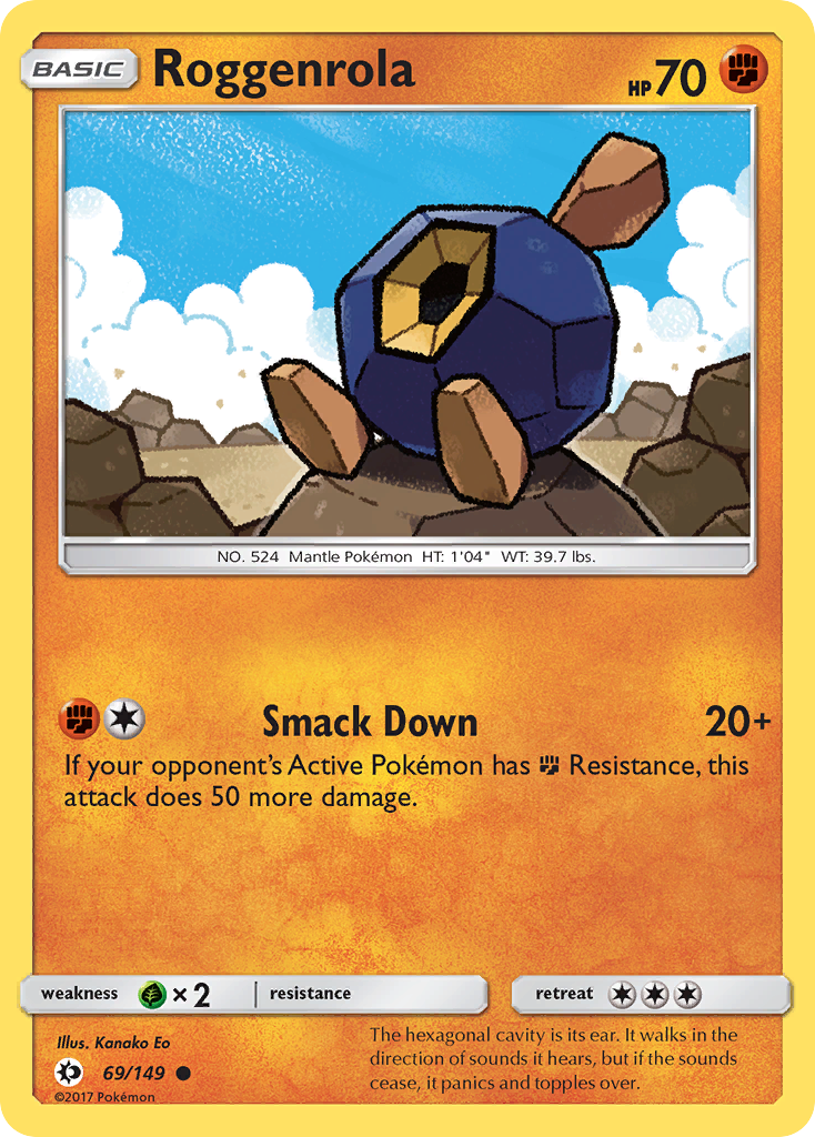 Roggenrola (69/149) [Sun & Moon: Base Set] | GnG Games