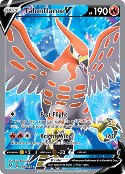 Talonflame V (168/185) [Sword & Shield: Vivid Voltage] | GnG Games