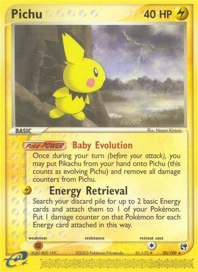 Pichu (20/100) [EX: Sandstorm] | GnG Games