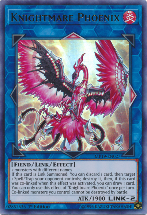 Knightmare Phoenix [MP19-EN027] Ultra Rare | GnG Games