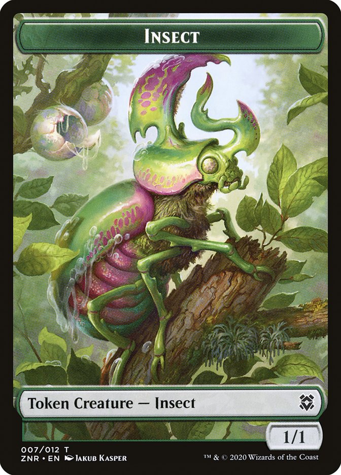 Insect Token [Zendikar Rising] | GnG Games