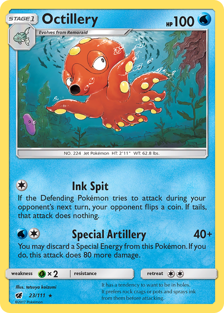 Octillery (23/111) [Sun & Moon: Crimson Invasion] | GnG Games