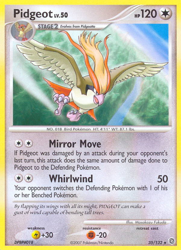 Pidgeot (35/132) [Diamond & Pearl: Secret Wonders] | GnG Games