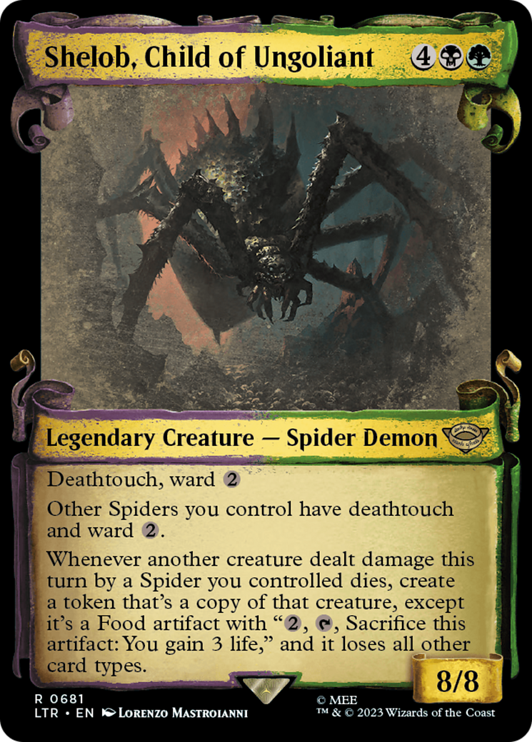 Shelob, Child of Ungoliant [The Lord of the Rings: Tales of Middle-Earth Showcase Scrolls] | GnG Games